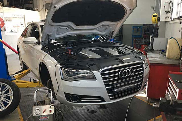 Garage sửa chữa xe Audi tại TPHCM uy tín và chuyên nghiệp
